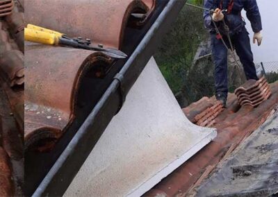 Sustitución de Limahoya en Cubierta de Vivienda